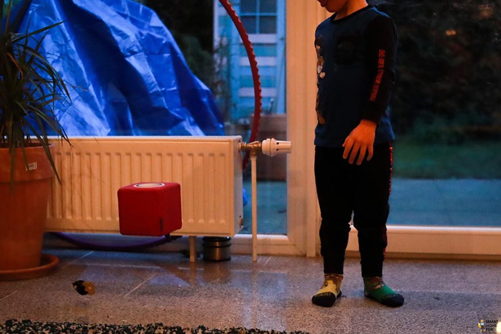 Toniebox thrown on the floor to test durability